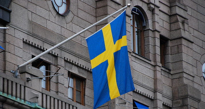 Mehr als tausend Teilnehmer nahmen am Sonntag an einer Demonstration in Stockholm teil.