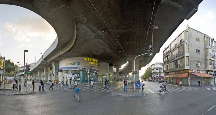 Zahlreiche Radfahrer haben die autofreien Straßen des Jom Kippur genutzt – und es gab einige Unfälle (im Archivbild der Zentrale Busbahnhof in Tel Aviv).