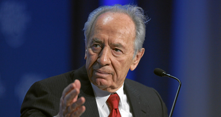 Mit 89 Jahren immer noch engagiert: der israelische Staatspräsident Schimon Peres.