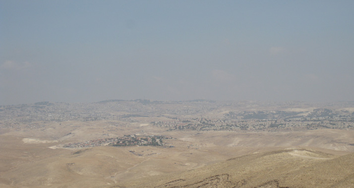 Das Protestcamp auf dem Ödland nahe der Siedlung Ma'aleh Adumim wurde wieder abgerissen.