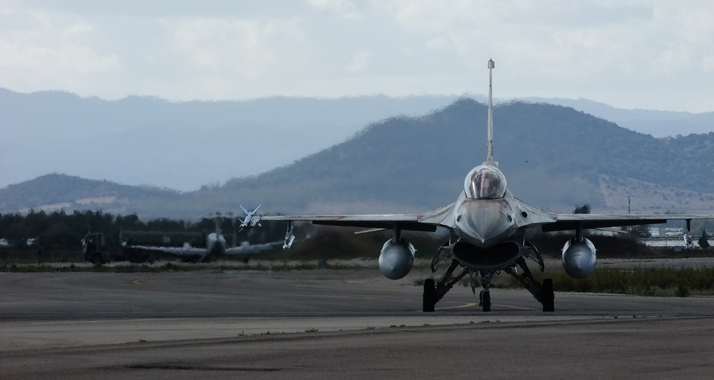 Auch israelische F-16-Flugzeuge haben an der Übung mit der italienischen Luftwaffe teilgenommen. (Archivbild)