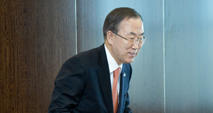 Ban Ki-Moon konzentriert sich in seinem Bericht über den Status der Palästinenser auf Kritik an Israel.