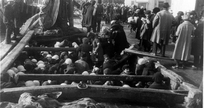 Armenische Flüchtlinge aus der Türkei in Syrien 1915