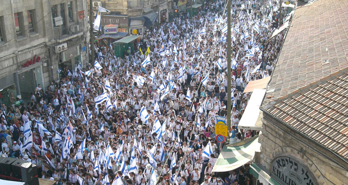Eine große Parade steht im Mittelpunkt des "Jom Jeruschalajim". (Archivbild)