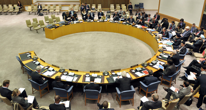 Hier wollen sie sitzen: Israel, Deutschland und Belgien. Wer es in den Sicherheitsrat schafft, wird 2018 entschieden.