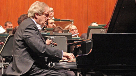Der Pianist und Dirigent Justus Frantz im Jahr 2006.