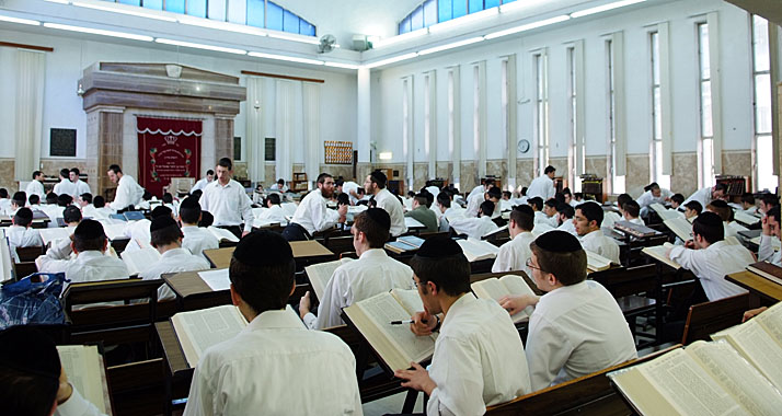 Viele israelische Jeschiva-Studenten sind mit einer Rekrutierung nicht einverstanden.