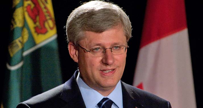 Fordert mehr Unterstützung für Israel - Kanadas Premier Stephen Harper
