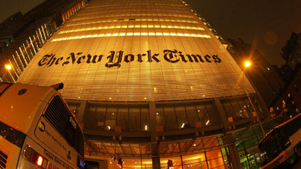 Verbreitet Zitate namenloser "Beamter" als offizielle Verlautbarungen: die "New York Times"