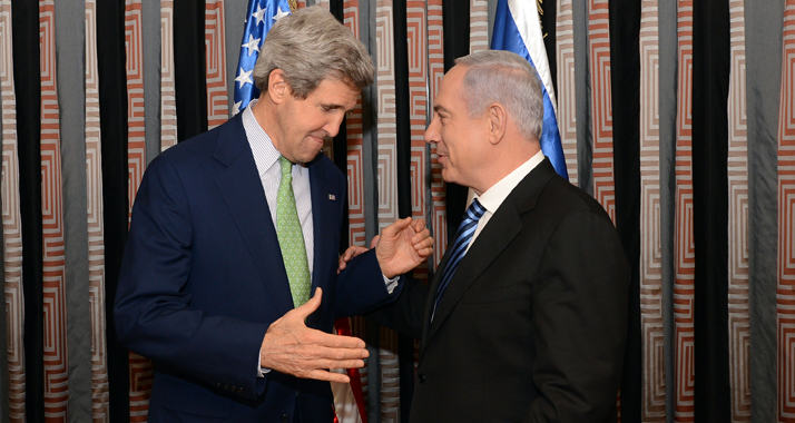 US-Außenminister John Kerry (l.)  – hier bei einem Treffen mit Benjamin Netanjahu im März.