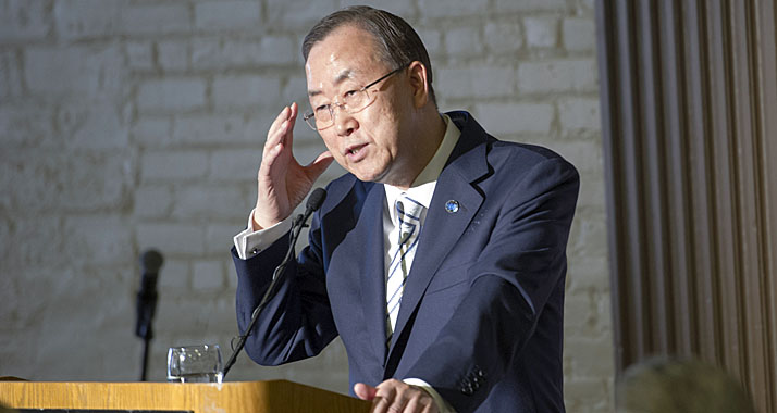 UN-Generalsekretär Ban ist nach dem österreichischen Abzug aus dem Golan besorgt.