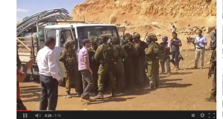 Human Rights Watch kritisiert das Vorgehen des israelischen Militärs in Chirbet al-Machul.