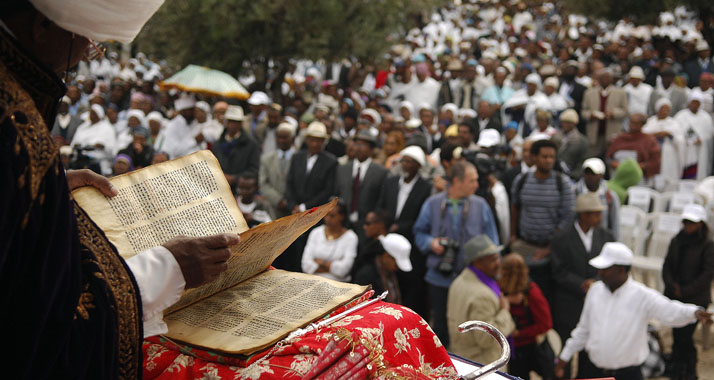 Das Sigd-Fest feiern äthiopische Juden nach eigener Überlieferung seit 2.500 Jahren (Archivbild)