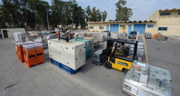 Das israelische Militär hat bereits einige Container mit Hilfsgütern auf die Philippinen gesandt.