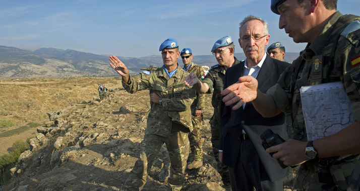 Israel hat sich nach dem tödlichen Vorfall bei den UN beschwert. (Im Bild: UNIFIL-Soldaten im Südlibanon)