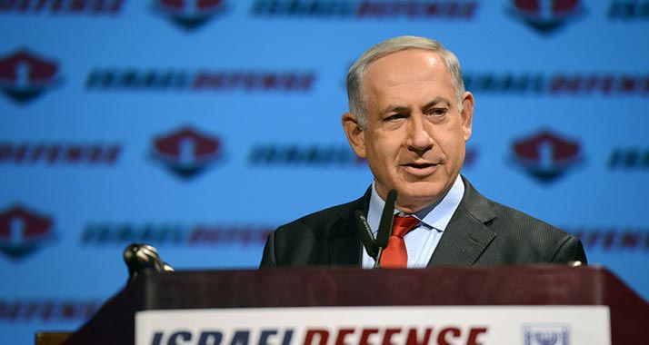 Wies auf die Bedeutung und Gefahren der Netzwelt hin: der israelische Premier Netanjahu.