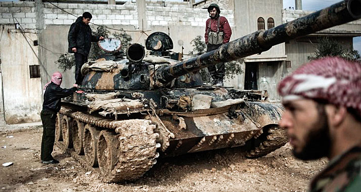 Nicht nur syrische Rebellen kämpfen im Bürgerkrieg gegen das Assad-Regime.