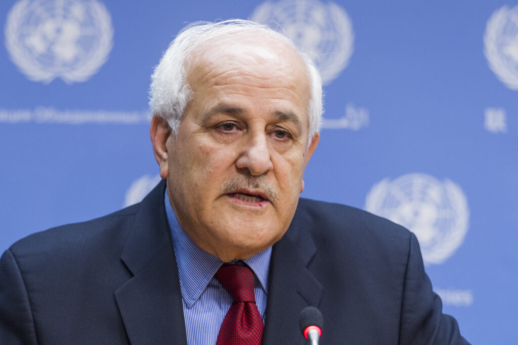 Erhofft sich von den Bewerbungen eine Stärkung der Palästinenser bei den UN: Rijad Mansur