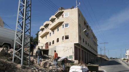 Das "Haus des Friedens" in Hebron - sein Status war jahrelang umstritten.