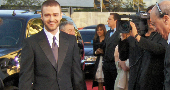 Justin Timberlake (l.) hat am 28. Mai sein erstes Konzert in Israel gegeben. (Archivbild)