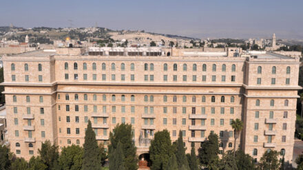 Das King David Hotel in Jerusalem gehört zu Israels führenden 5-Sterne-Hotels.