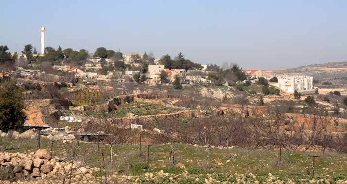 Umstrittener Schritt: Israel hat ein Gebiet nahe der Siedlung Rosch Zurim zum Staatsgebiet erklärt.