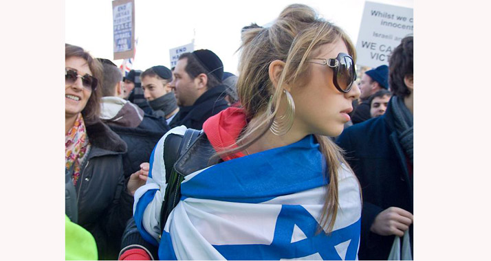 Gegen Antisemitismus: Juden und Kurden (Symbolbild)