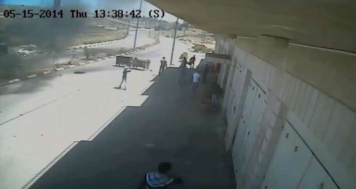 Dieses Video einer Überwachungskamera zeigt den Vorfall am 15. Mai.