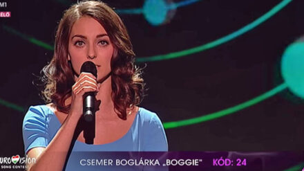 Singt beim ESC ein Anti-Kriegs-Lied: die Ungarin Csemer Boglárka, genannt "Boggie".
