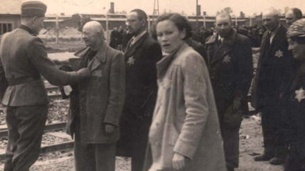 Szene aus der Dokumentation „183 Tage. Der Auschwitz-Prozess“