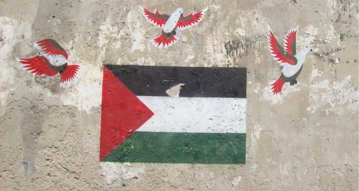 „Flieg', Palästina“: Viele Araber sehen in Israel ein Hindernis ihrer Freiheit.