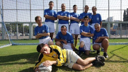 Die israelische Delegation bei den Special Olympics trat auch im Fußball an.