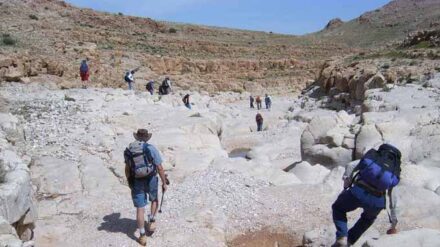 Wandern über Grenzen hinweg - von Jordanien, nach Israel und ins Palästinensische Autonomiegebiet.