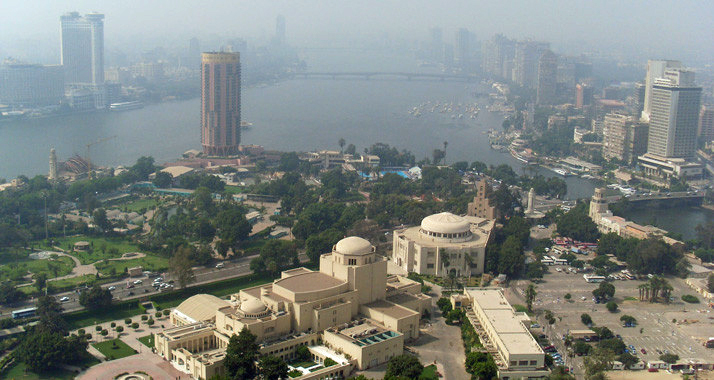 In Kairo hat der israelische Botschafter in seiner Residenz mit ägyptischen Journalisten gesprochen