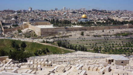 „Betet für den Frieden Jerusalems“,  heißt es in der Bibel