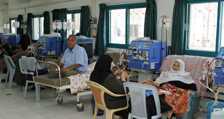 Hunderte verletzte Palästinenser warten in Krankenhäusern in Gaza auf einen OP-Termin (Archivbild)