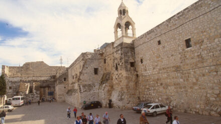 Die Geburtskirche in Bethlehem wird seit 2013 renoviert