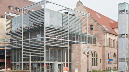 Die Linke Literaturmesse in Nürnberg findet im städtischen Kulturzentrum „KunstKulturQuartier“ statt