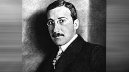 Stefan Zweig im Jahr 1912
