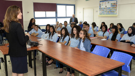 Zwölftklässler in Israel: mit dem Pilotprojekt hätten sie ihr Abitur schon in der Tasche