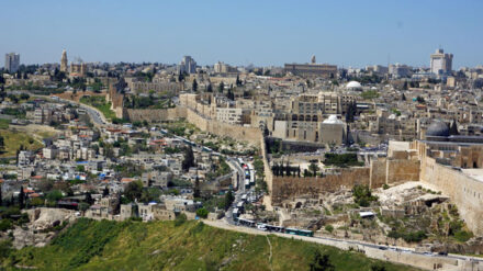 Um Jerusalem gibt es immer wieder Auseinandersetzungen