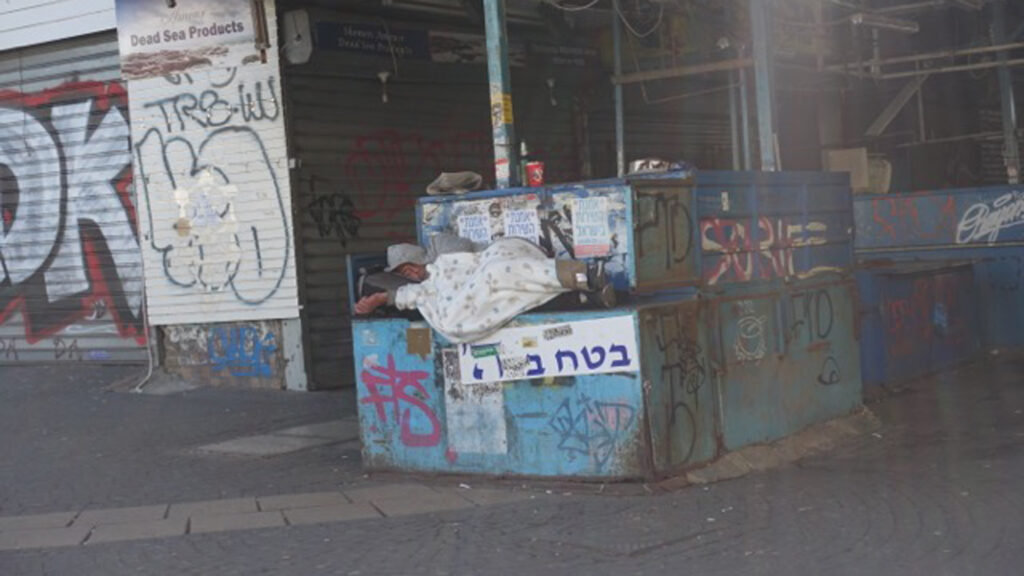 Laut des Verbandes für Bürgerrechte gibt es 25.000 Obdachlose in Israel