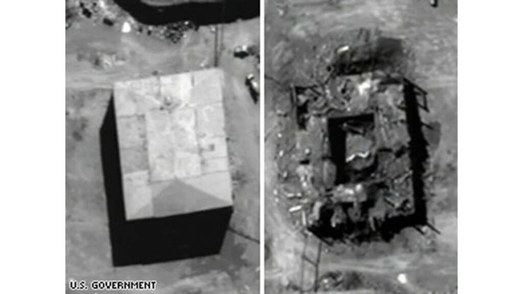 Bild der Zerstörung: Israel hat 2007 einen im Bau befindlichen Atomreaktor in Syrien angegriffen