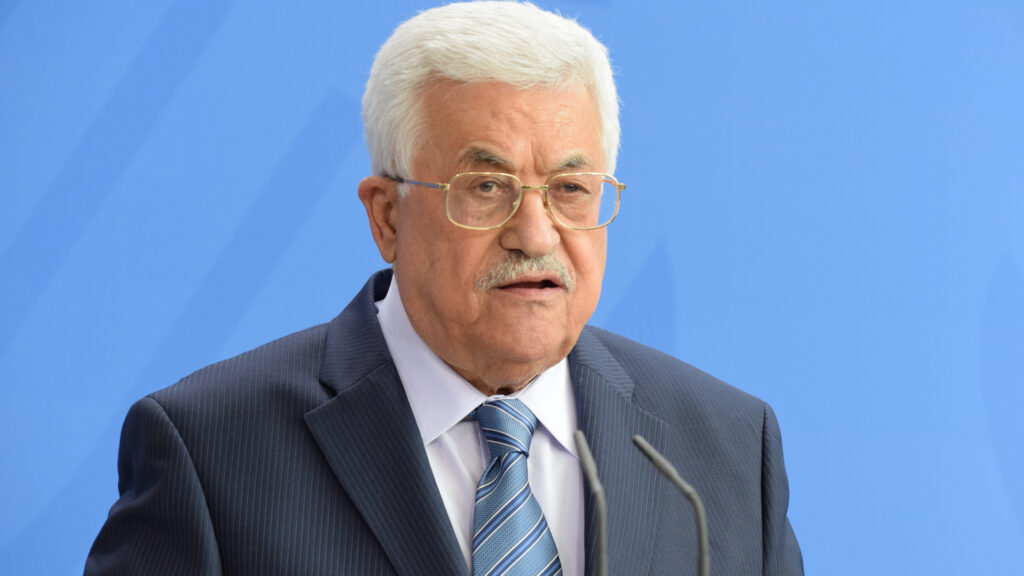 Hielt auch schon mal längere Reden: Der PA-Präsident Abbas sieht keine Möglichkeit auf Aussöhnung mit der Hamas