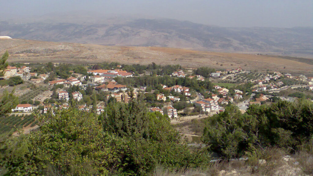 Die Kleinstadt Metulla an der israelisch-libanesischen Grenze: Hier hatten Bewohner Erschütterungen vernommen