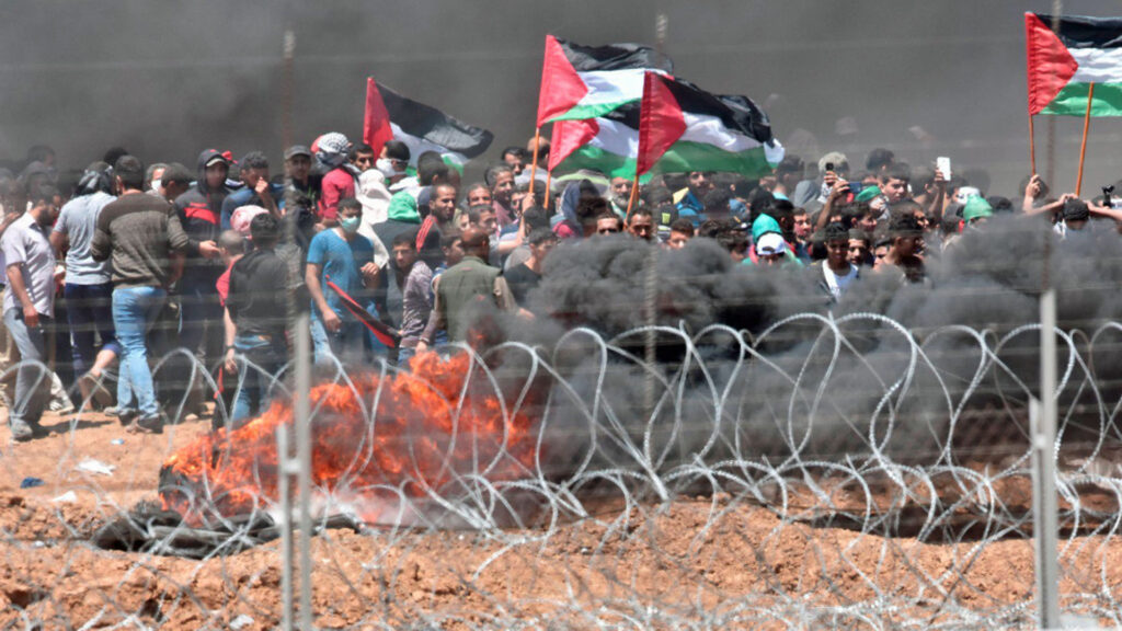 Proteste an der Gazagrenzen verlaufen oft keineswegs friedlich