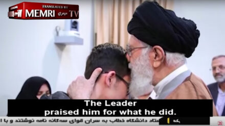 Der iranische Schachspieler Gholami traf vor wenigen Tagen Chamenei