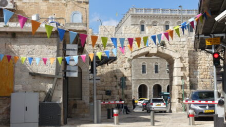 Zum Durchschreiten bereit: Das Neue Tor soll nach dem Umbau mehr Touristen nach Jerusalem locken