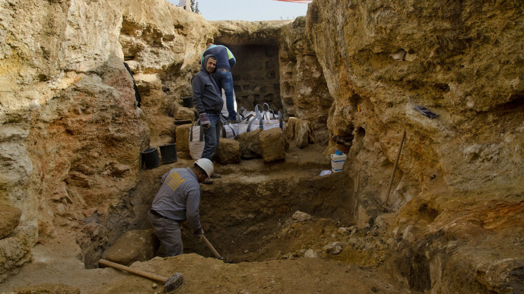 Im Jerusalemer Stadtteil Scharafat sind Überreste eines Hasmonäer-Dorfes aus der Zeit um 140 vor Christus entdeckt worden