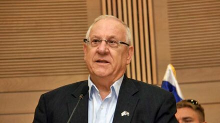 Der israelische Staatspräsident Rivlin verurteilte den Synagogenanschlag vom Samstag (Archivbild)